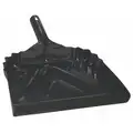 Dust Pan, Extra Wide, Black
