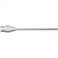 18 Gauge2" Reusable Blunt Probe Luer Lock Needle For Use With Syringes and Dispensing Machines