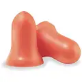Bell Ear Plugs, 33dB Noise Reduction Rating NRR, Uncorded, M, Orange, PK 200