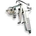 Devilbiss Conventional Spray Gun: 10 in Pattern Size, No Cup Cup Capacity, 12.0 cfm @ 45 psi