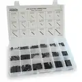 Carbon Steel Slotted Spring Pin Assortment, Plain, 450 Pieces
