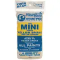 Premier Mini Paint Roller Cover: 4 in Lg, 1/2 in Nap Size, Perlon Fabric, Home Pro(TM), Mini, 2 PK