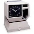 Amano Surface, Wall-Mount Electronic Card Punch Time Clock, 8-1/4"H x 6-7/8"W x 6-1/4"D