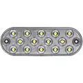 Maxxima Oval Back Up Light, Permanent, Hardwired Length: 6-1/2" Height: 2-5/16"