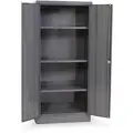 Edsal Commercial Storage Cabinet, Gray, 66" H X 30" W X 15" D, Unassembled