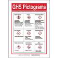 GHS Sign, Fiberglass, 14" x 10", 1 EA