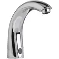 Mid Arc Bathroom Faucet: American Std, Selectronic, Chrome Finish, 0.5 gpm Flow Rate, Motion Sensor