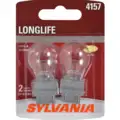 Sylvania 4157 Long Life Mini Bulb, 2 Pack