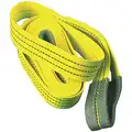 Tow Strap: 2 in x 15 ft Overall Hook Size, 12,000 MBS, 2 in Overall Wd, 15 ft Overall Lg