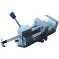 Machine Vise: Quick Release, 200 to 1200, 4 in Jaw Wd, 4 in Jaw Opening, 1 1/2 in Throat Dp