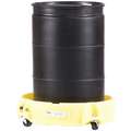 Eagle Polyethylene Spill Collection System for 1 Drum; 11 gal. Spill Capacity, Yellow