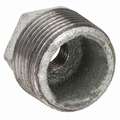 Galvanized Malleable Iron Hex Bushing, 1" x 1/8" Pipe Size, MNPT x FNPT Connection Type