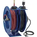 Combination Air/Water, Electric Reel, 13 Amps, 12 Wire Gauge (AWG), 300 psi, 3/8", Hose Length: 50 f