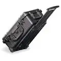 Pelican Protective Case, 22" Overall Length, 13-7/8" Overall Width, 9" Overall Depth, Polypropylene, Black