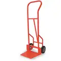 Dayton Hand Truck, 900 lb. Load Capacity, Continuous Frame Flow-Back, 17-1/2" Noseplate Width