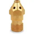 Breco Air Gun Nozzle: For BG2B5 Use With Mfr. Model No., Brass, 15/16 in Extension Lg