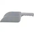 Remco Small Scoop: Gray, 32 oz. Capacity, 11 1/2 in Overall L, 5 in Overall W, 4 1/4 in Handle Lg