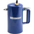 Westward 32 oz. Carbon Steel with Blue Enamel Reusable Sprayer