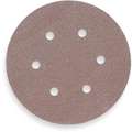 Norton Sanding Disc Roll, Coated, 6 Hole, 6" Disc Diameter, 80 Abrasive Grit