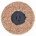 Arc Abrasives 3" Non-Woven Quick Change Disc, TR Roll-On/Off Type 3, Coarse, Aluminum Oxide, 1 EA