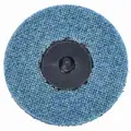 Arc Abrasives 2" Non-Woven Quick Change Disc, TR Roll-On/Off Type 3, Very Fine, Aluminum Oxide, 1 EA
