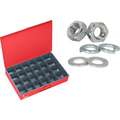Imperial Class 8.8 USS Hex Nut, Lock/Flat Washer, Zinc Plated, Assortment, 1050 Pieces