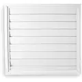 24" Whole House Fan Economy Ceiling Shutter / Ceiling Shutter, 24" x 24" Opening Required
