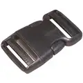 Side Squeeze Buckle, 1-1/2", PK 10
