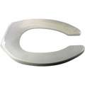 Toilet Seat, Elongated, Without Cover, 18" Bolt to Seat Front