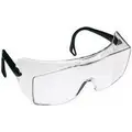 Over-The-Glass Safety Glasses, Clear Lens, Polycarbonate, DC Anti-Fog Hard Coat