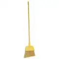Angle Broom,56"L X12" W,Yellow