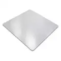 Floortex Rectangular Chair Mat, Clear, For Laminate, Wood, Tile, Concrete and other Hard Surfaces