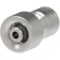 Eaton Weatherhead Crimp Fitting, 06Z-6PW, Straight Pressure Washer Connection, 3/8" x 22 mm