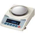 Compact Bench Scale: 122 g Capacity, 0.001 g Scale Graduations, 5 in Weighing Surface Dp