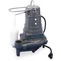 1/2 HP Submersible Sump Pump, Vertical Switch Type, Cast Iron Base Material