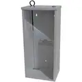 Fire Extinguisher Cabinet, 22 3/8" Height, 8 3/8" Width, 6 3/8" Depth, 5 lb Capacity