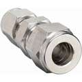 Reducing Union: 316 Stainless Steel, Compression x Compression, For 3/8 in x 1/4 in Tube OD