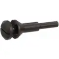 Climax Metal Products Disc Holder Adaptor: Fits 3/8 Hole , 1/4 in Shank Dia.