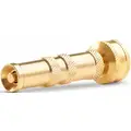 Westward Water Nozzle: 60 psi Max. Pressure, Twist, GHT, Brass