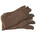 Jersey Glove, Jersey Knit, Brown, 12 PK