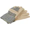 Pigskin Leather Palm Work Glove, XL, 6 PK
