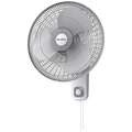 16" Wall Mount Fan, Oscillating, 120 VAC, Number of Speeds 3