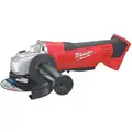 Milwaukee 4-1/2" M18 Cordless Angle Grinder, 18.0 Voltage, 9000 No Load RPM, Bare Tool