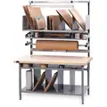 Pro-Line Packing Table, Laminate Tabletop Material, Overall L x W x H 60" x 34" x 90"