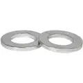 Flat Washer, M6 x 12 mm O.D., Low Carbon Steel, Zinc Plated, 50 PK