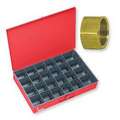 Imperial Brass Nut, Union, Connector & Elbows Compression Tube Fittings Assortment, 265 Pieces