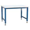 Electric Workbench, Laminate, 36" Depth, 30" to 42" Height, 96" Width, 1,000 lb Load Capacit