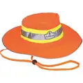 Glowear Ranger Hat, L/XL, Slide Cord Adjustment Type, Hi-Visibility Orange, Wide Brim