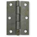 3" x 3" Butt Hinge with Gray Enamel Finish, Full Mortise Mounting, Square Corners