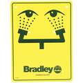 Safety Eyewash Sign for Bradley Eyewashes